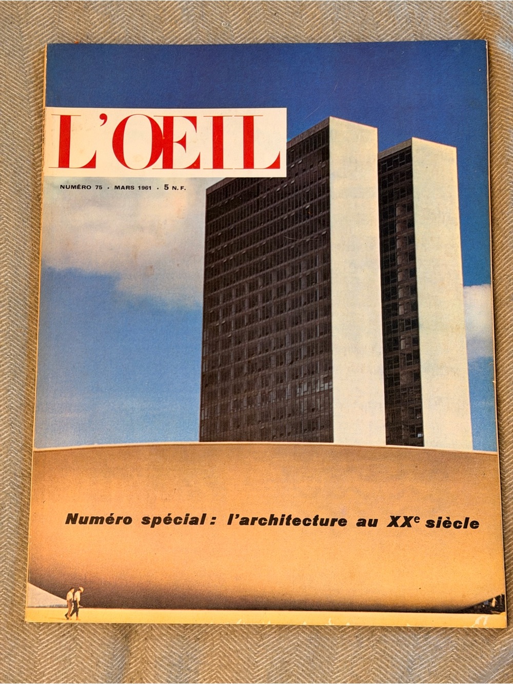 L'OEIL Special Issue Magazine - Architecture au XXe Siècle